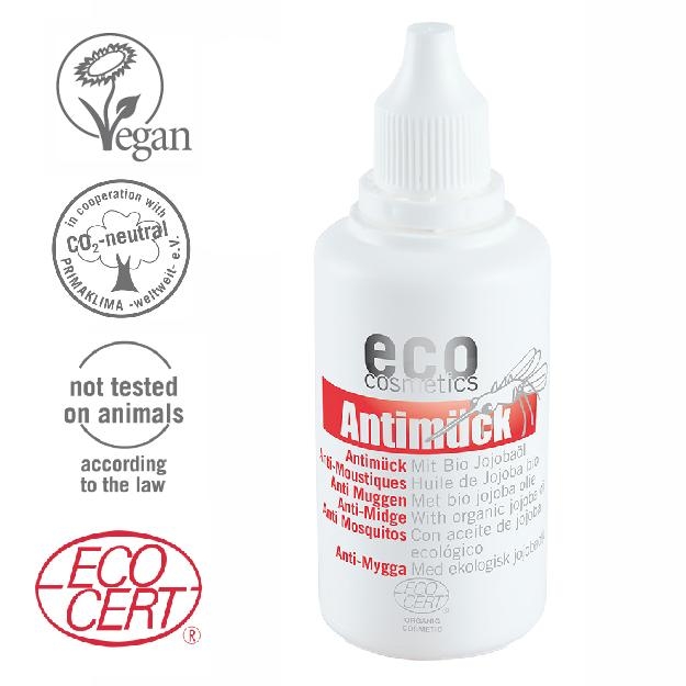ECO Cosmetics AntiSivrisinek Organik Jojoba Yağı İçeren Losyon